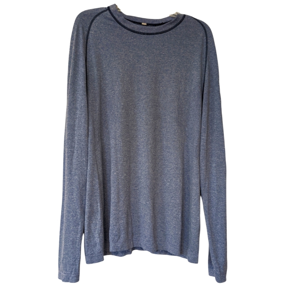 Lululemon men's vent tech long sleeve size extra large blue